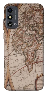 Чехол на ZTE Blade A53 Карта путешествий фото 1 из 1