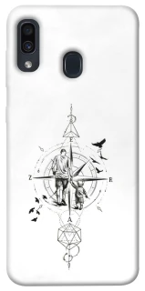 Чехол на Samsung Galaxy A20 / A30 Tattoo ver.9 фото 1 из 1