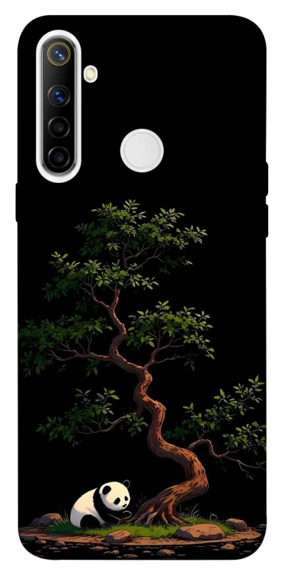 Чохол на Realme 6i Panda and tree фото 1 з 1