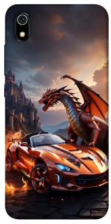 Чохол на Xiaomi Redmi 7A Сar and dragon фото 1 з 1