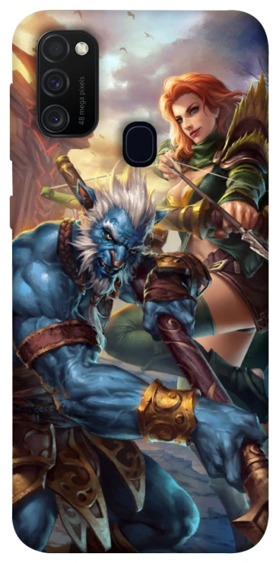 Чехол на Samsung Galaxy M21 Dota heroes фото 1 из 1