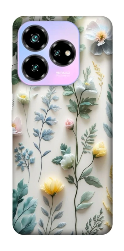 Чохол на ZTE Nubia V60 Floral design ver.4 фото 1 з 1
