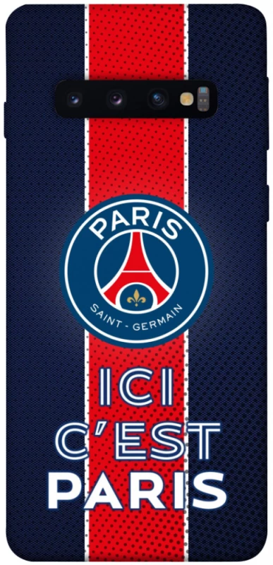 Чехол на Samsung Galaxy S10 FC PSG v1 фото 1 из 1