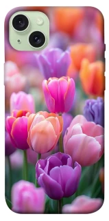 Чохол на Apple iPhone 15 Plus (6.7") Тюльпанове поле фото 1 з 1