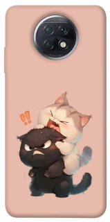 Чохол на Xiaomi Redmi Note 9 5G / Note 9T Сat and cat фото 1 з 1