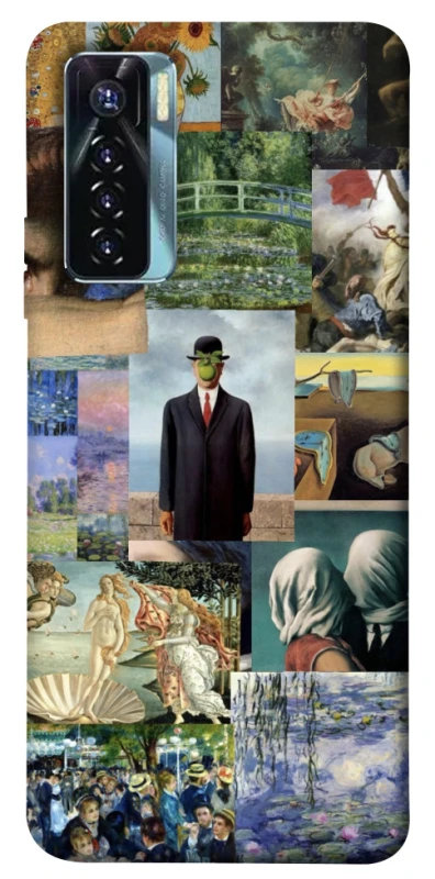 Чехол на TECNO Camon 17 Pro Art collage ver.4 фото 1 из 1