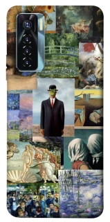 Чехол на TECNO Camon 17 Pro Art collage ver.4 фото 1 из 1