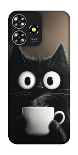 Чохол на ZTE Blade A73 4G morning cat фото 1 з 1