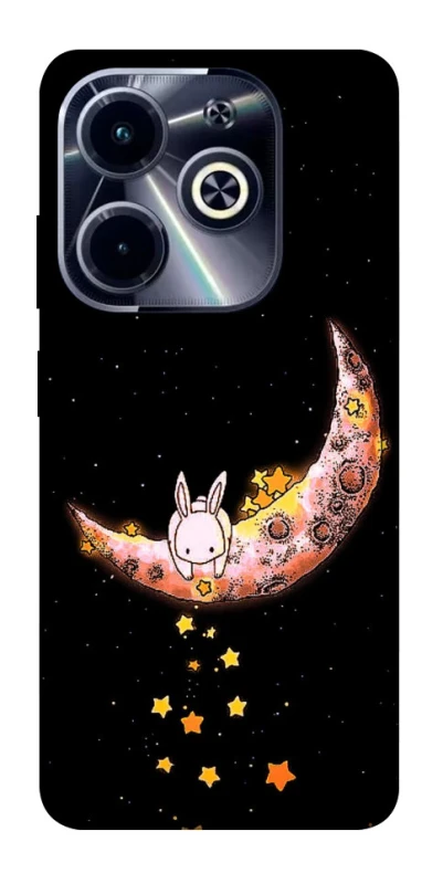 Чохол на Infinix Hot 40i Moon rabbit фото 1 з 1