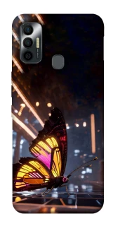 Чехол на TECNO Spark 7 Cyber butterfly фото 1 из 1