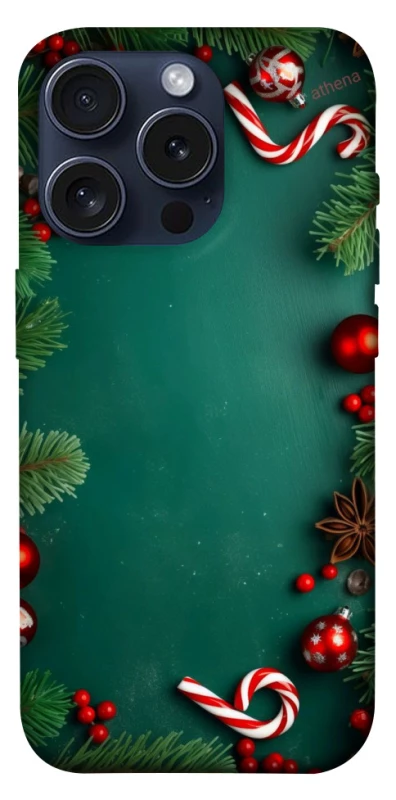 Чохол на Apple iPhone 15 Pro (6.1") Новорічний v35 фото 1 з 1