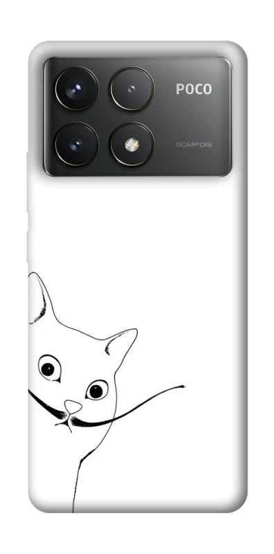 Чехол на Xiaomi Poco F6 Pro Кот Дали фото 1 из 1