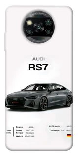 Чехол на Xiaomi Poco X3 NFC / Poco X3 Pro Audi RS7 фото 1 из 1