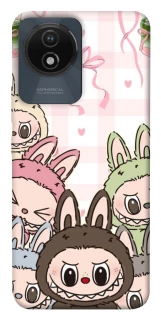 Чохол на Vivo Y02 All Labubu 2 фото 1 з 1