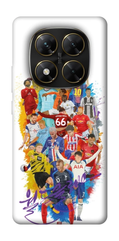 Чохол на Xiaomi Poco X7 Football Abstract v2 фото 1 з 1