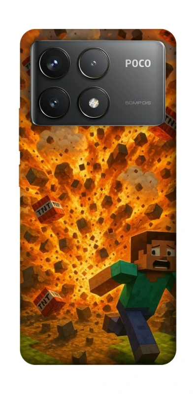Чохол на Xiaomi Poco F6 Pro Minecraft v7 фото 1 з 1