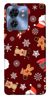 Чохол на Motorola Edge 40 Новорічний v6 фото 1 з 1