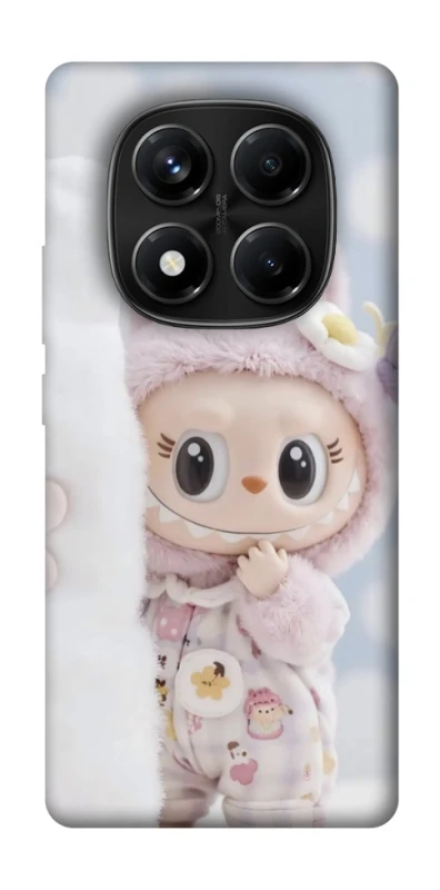 Чохол на Xiaomi Redmi Note 14 Pro 4G Labubu Happy фото 1 з 1