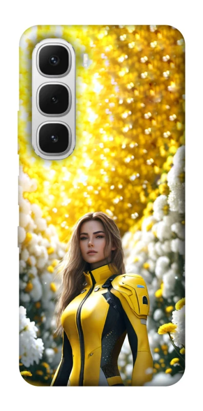 Чехол на Infinix Hot 60i Cyber space girl ver.2 фото 1 из 1