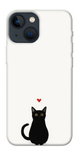 Чохол на Apple iPhone 13 mini (5.4") cat in love фото 1 з 1