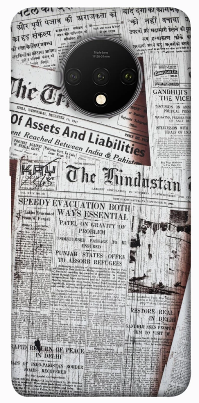 Чехол на OnePlus 7T Газеты фото 1 из 1