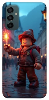 Чохол на Samsung Galaxy M34 5G Roblox Fire Logo Blue Flames фото 1 з 1