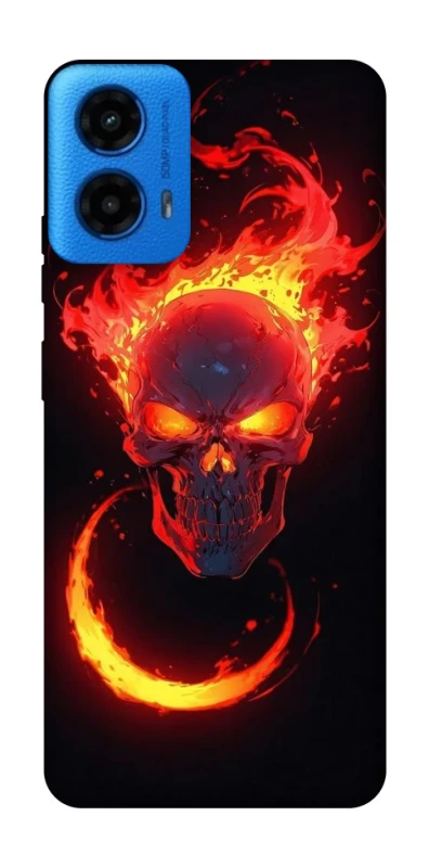 Чохол на Motorola Moto G45 Blood Skull фото 1 з 1