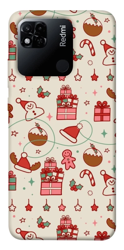 Чехол на Xiaomi Redmi 10A Новогодний v14 фото 1 из 1