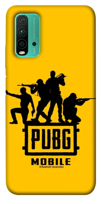 Чохол на Xiaomi Redmi Note 9 4G / Redmi 9 Power Pubg logo ver.2 фото 1 з 1