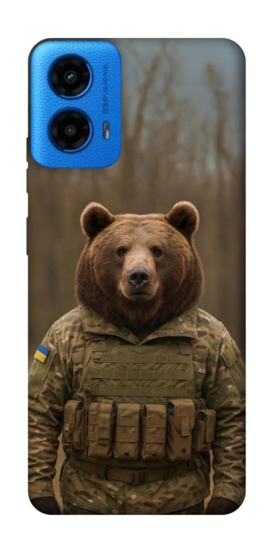 Чохол на Motorola Moto G45 Ведмідь захисник фото 1 з 1