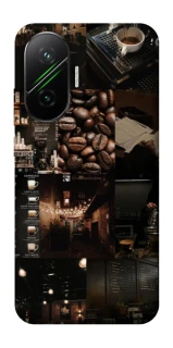 Чехол на Xiaomi Poco F7 Coffee collage ver.1 фото 1 из 1
