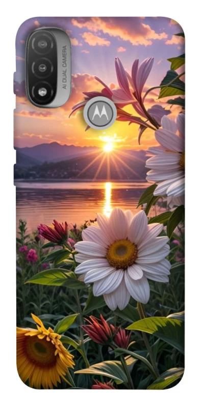 Чехол на Motorola Moto E20 Flowers v31 фото 1 из 1