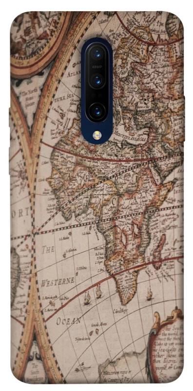 Чехол на OnePlus 7 Pro Карта путешествий фото 1 из 1