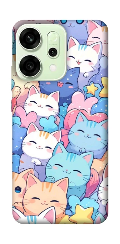 Чехол на Oppo Reno 14 Funny Kittens ver.3 фото 1 из 1
