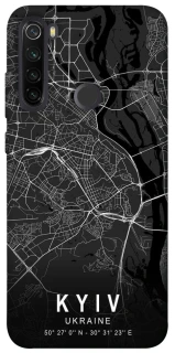 Чохол на Xiaomi Redmi Note 8T Kyiv map фото 1 з 1