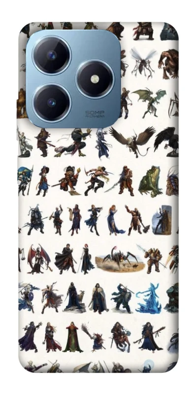 Чехол на Realme C63 Character Selection фото 1 из 1