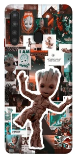 Чехол на Samsung Galaxy A21 Mini Groot v2 фото 1 из 1