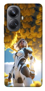 Чехол на Realme 10 Pro+ Cyber space girl ver.3 фото 1 из 1