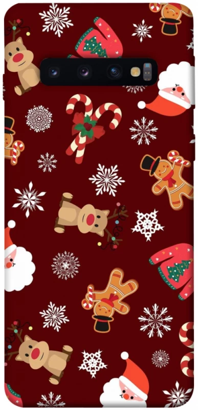 Чохол на Samsung Galaxy S10 Новорічний v6 фото 1 з 1