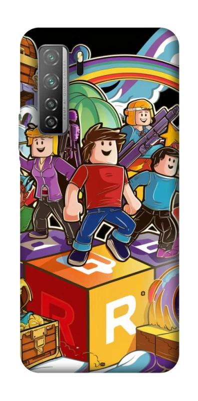 Чохол на Huawei Nova 7 SE Roblox family фото 1 з 1