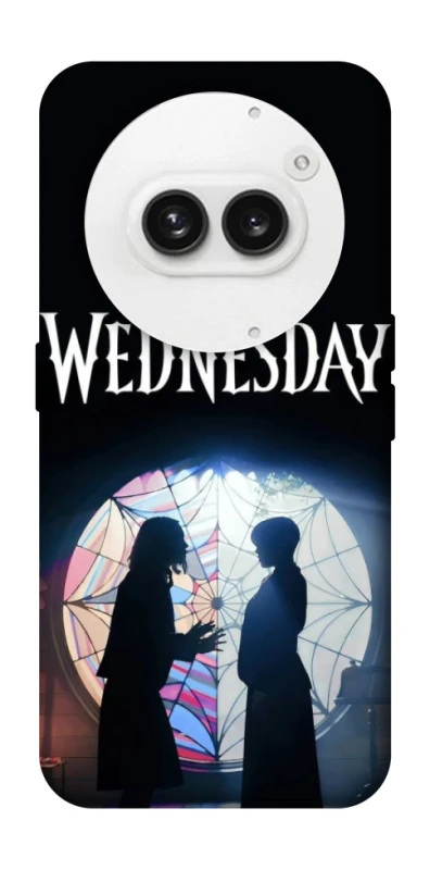 Чехол на Nothing Phone (2a) Wednesday & Enid фото 1 из 1