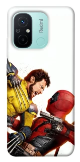 Чехол на Xiaomi Redmi 12C / Poco C55 Deadpool and Wolverine фото 1 из 1