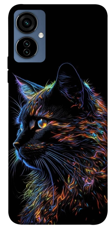Чехол на TECNO Camon 19 Neo Черный кот фото 1 из 1