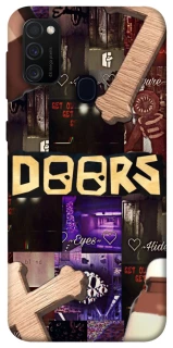 Чехол на Samsung Galaxy M30s / M21 Roblox doors dark mode фото 1 из 1