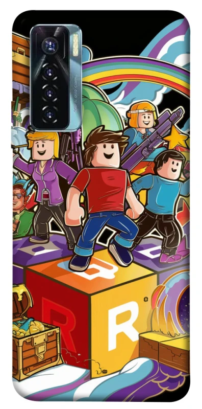 Чехол на TECNO Camon 17 Pro Roblox family фото 1 из 1