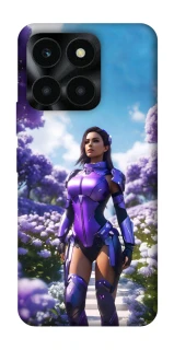 Чохол на Huawei Honor X6a Cyber space girl ver.4 фото 1 з 1