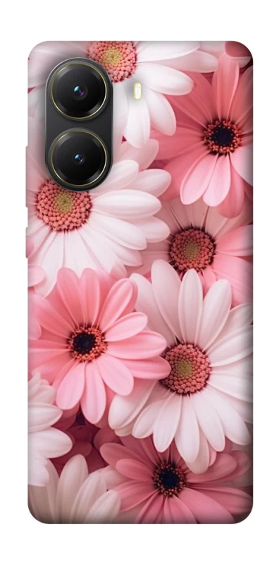 Чехол на Xiaomi Poco X7 Pro Розовые цветы v2 фото 1 из 1