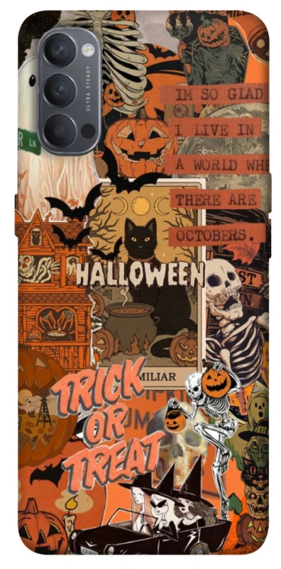 Чохол на Oppo Reno 4 Halloween Style ver.3 фото 1 з 1