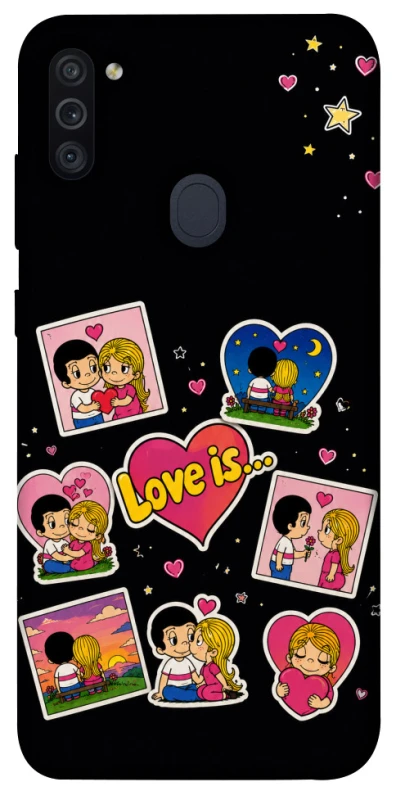 Чохол на Samsung Galaxy M11 Love is фото 1 з 1