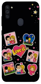 Чохол на Samsung Galaxy M11 Love is фото 1 з 1